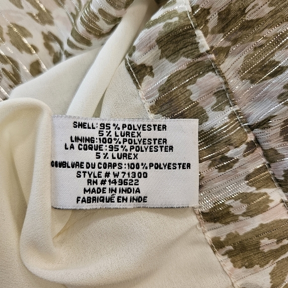 Walter Baker Cream Leopard Mini Dress - Picture 12 of 13